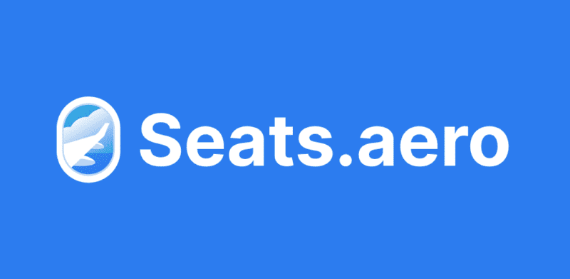 Seats Aero logo on blue background